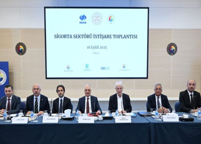 Sigorta Sektörü İstişare Toplantısı Yapıldı