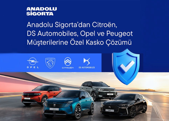 Anadolu Sigorta’dan Yeni Nesil Araçlara Özel Kasko